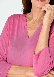 Shirt van luchtige viscose-jersey thumbnail 5