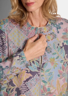 Blouson léger en satin de viscose thumbnail 5