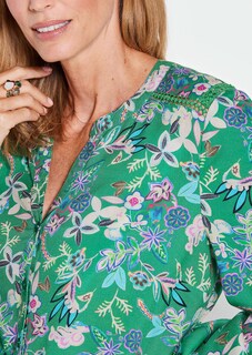 Bluse mit weiten Ärmeln & Paisley-Muster thumbnail 5
