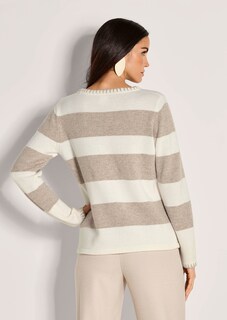 Wollpullover im Blockstreifen-Design thumbnail 4