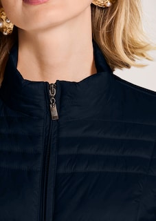 Lightweight quilted jacket with stand collar thumbnail 6
