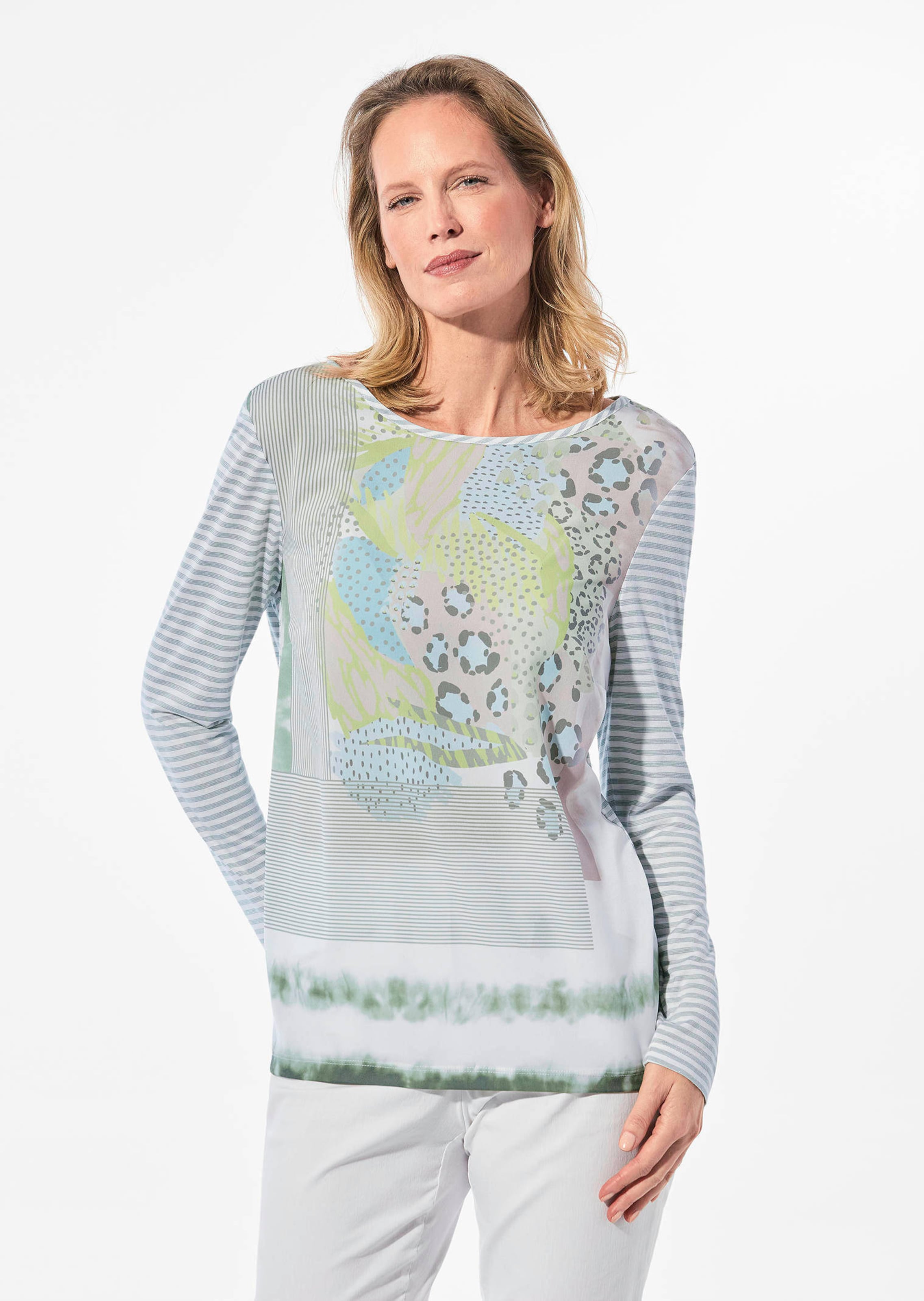 Blusenshirt mit Mustermix