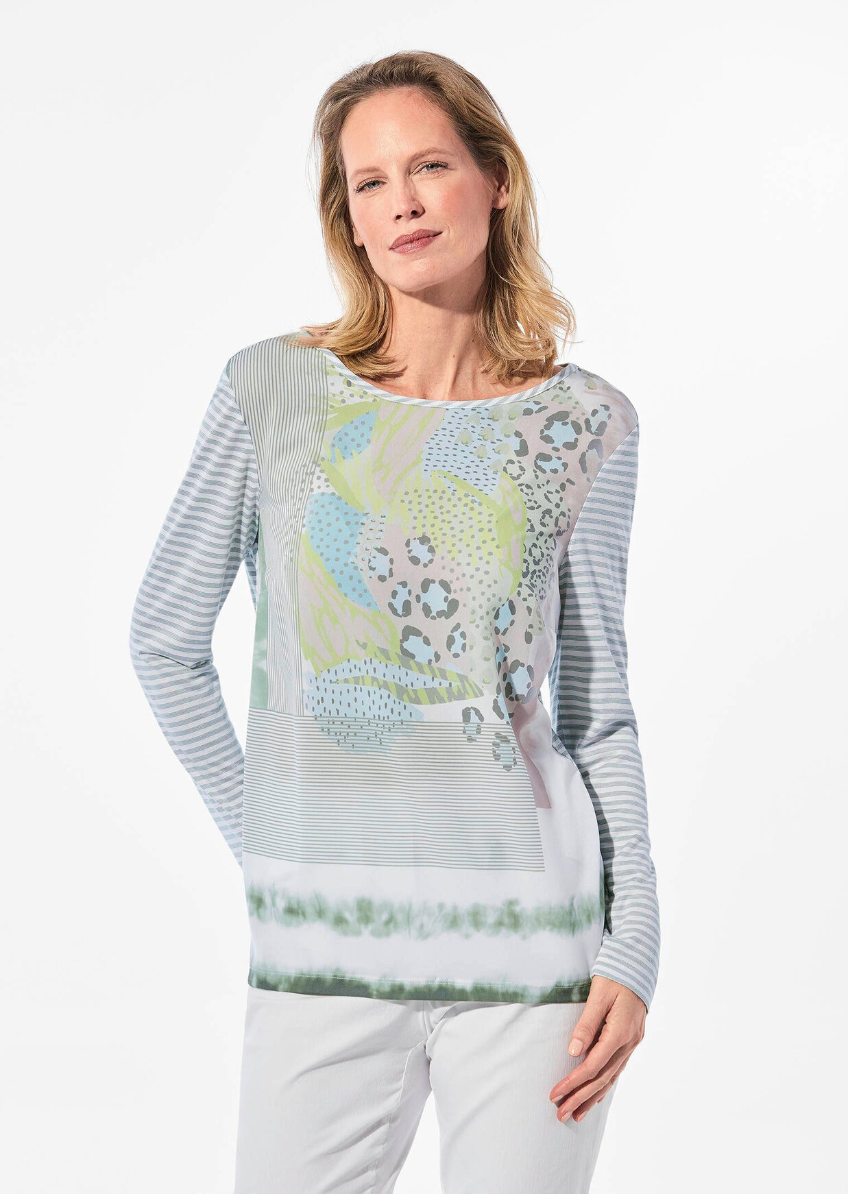 Blusenshirt mit Mustermix