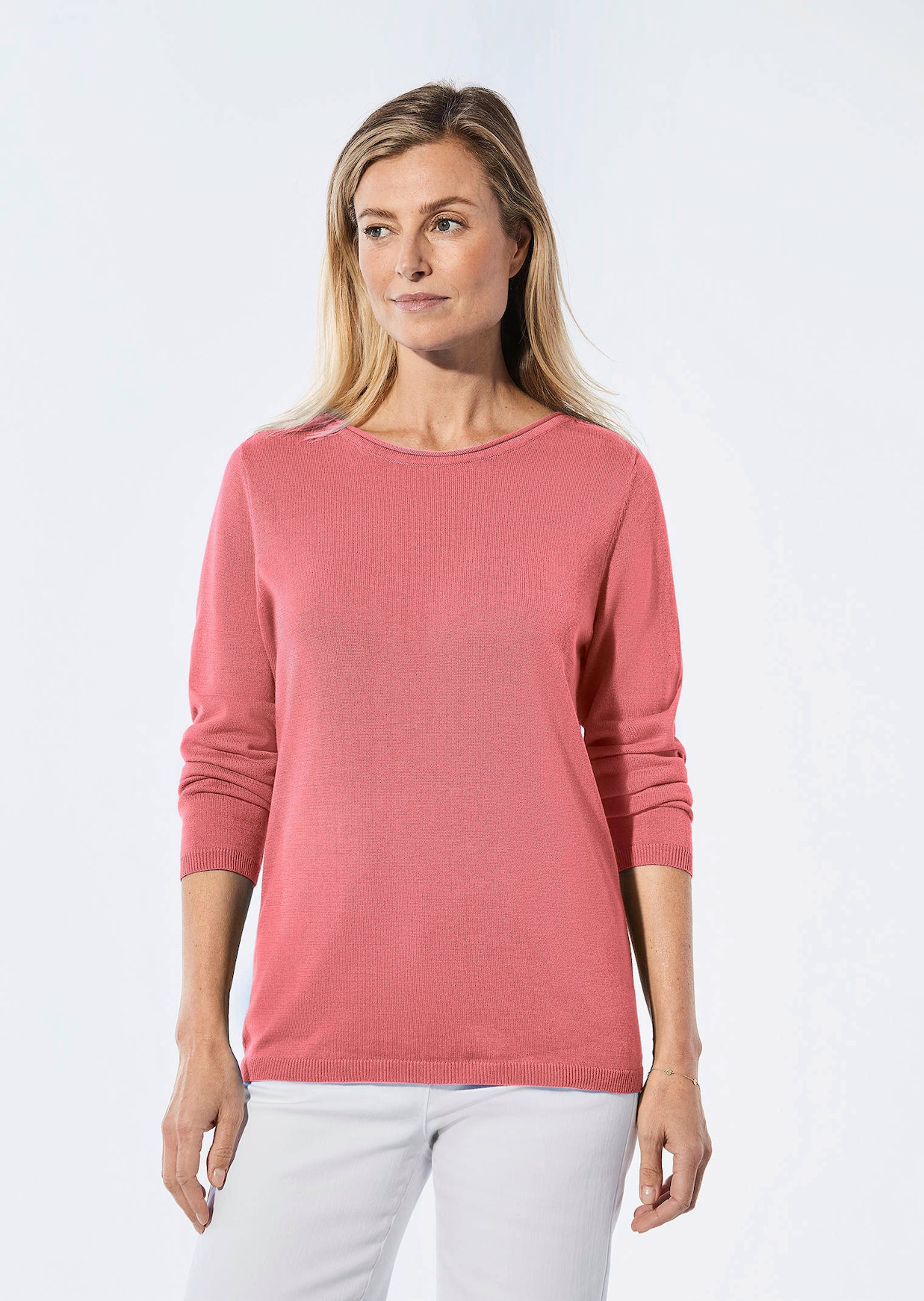 Pull en coton et viscose