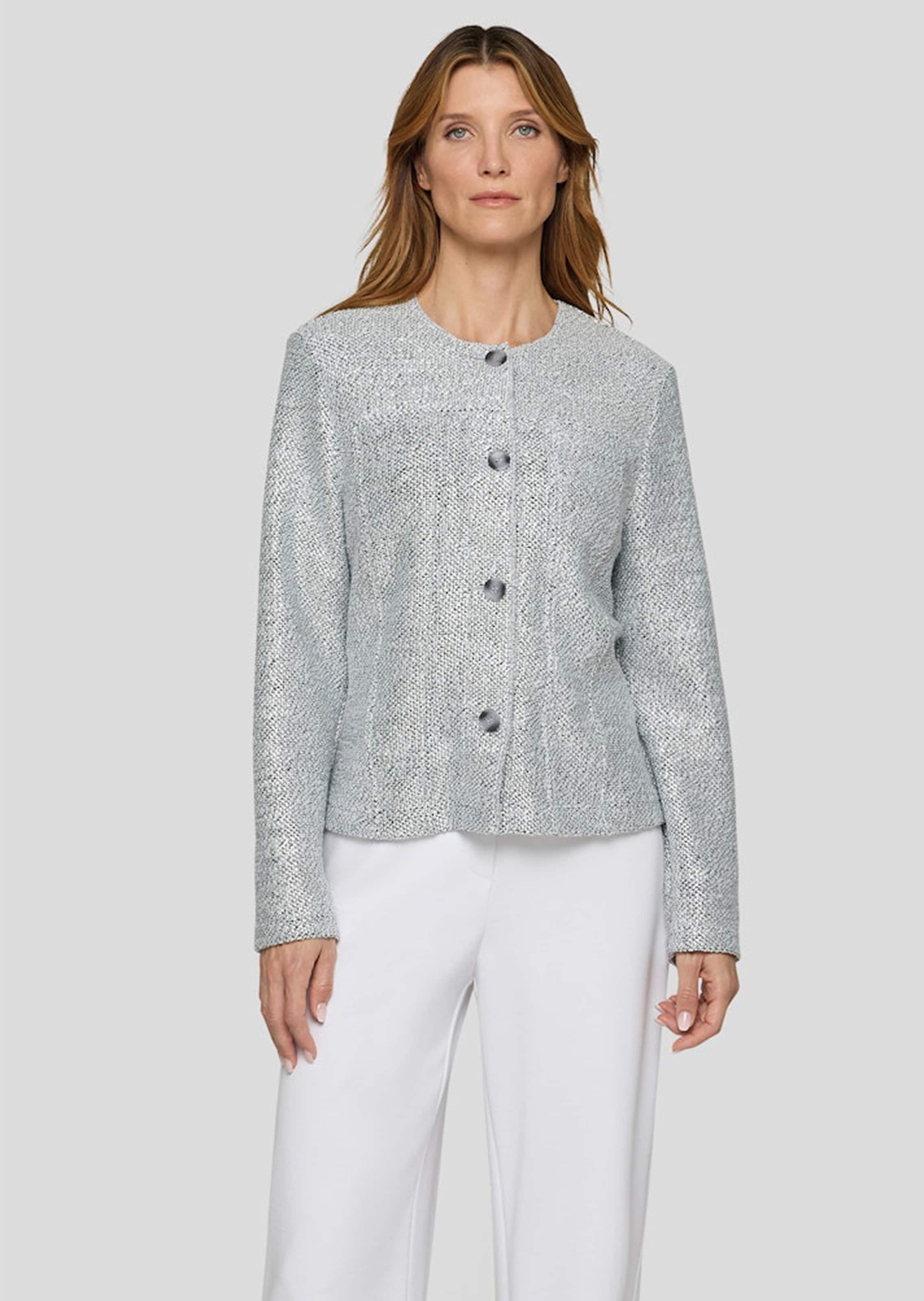 Veste d’intérieur légère, à la brillance raffinée