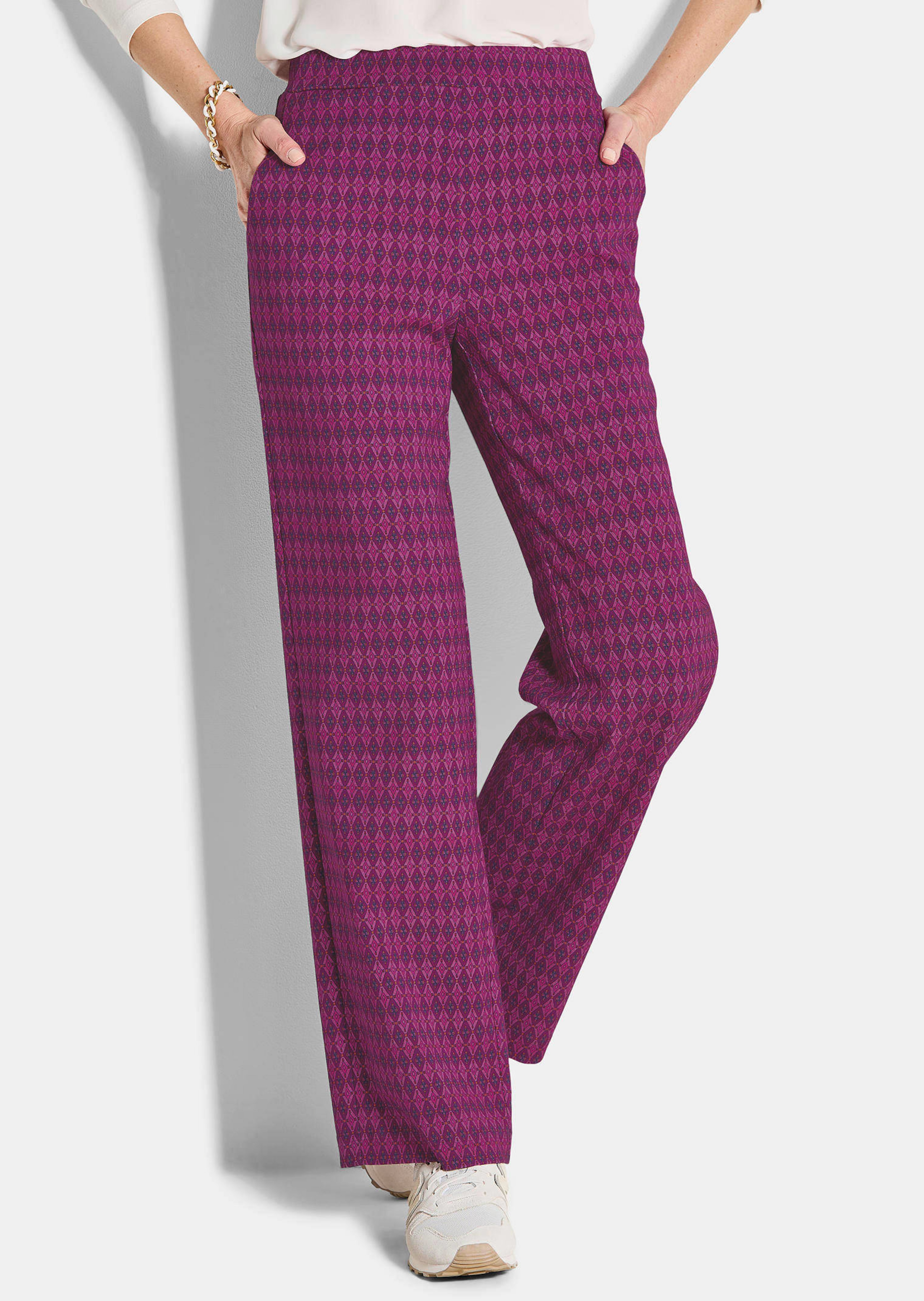 Gedessineerde broek VERA