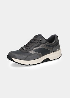 Sneakers en cuir brut et lisse avec amorti thumbnail 4