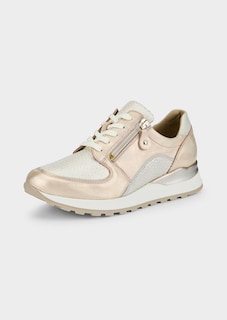 Sneakers en cuir et textile, adaptés aux pieds sujets à l’hallux valgus thumbnail 1