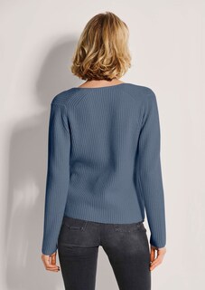 Pull en cachemire à col en V thumbnail 3