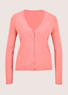 Feinstrick-Cardigan mit Modal thumbnail 6