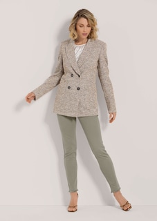 Langer Blazer mit Glanz-Effekt thumbnail 3