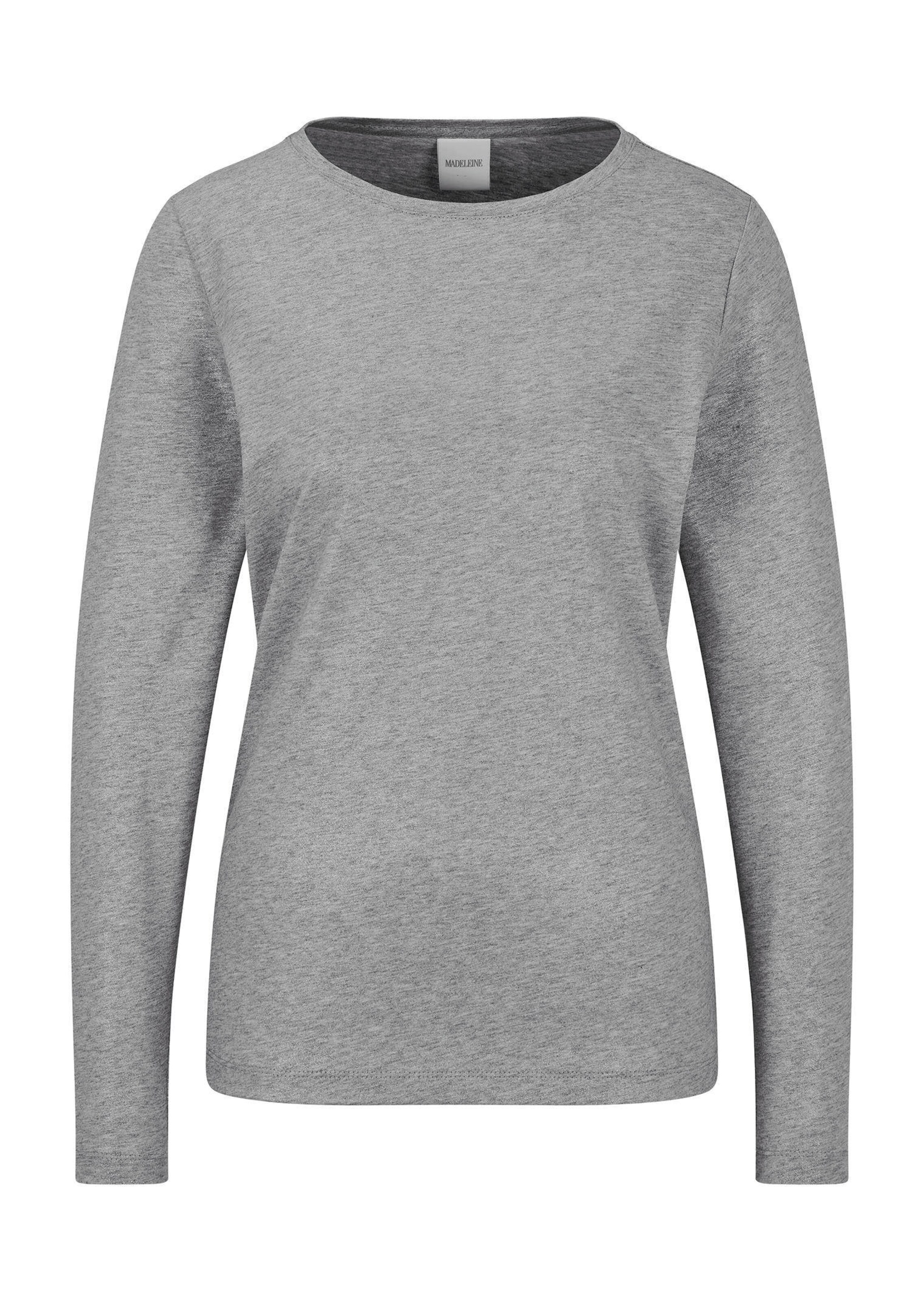 T-shirt à manches longues en pur coton thumbnail 4