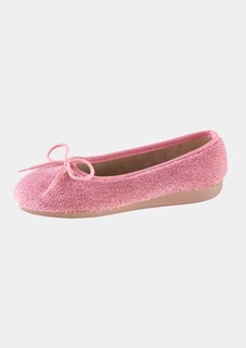 Ballerina-Hausschuhe mit Schleife thumbnail 6