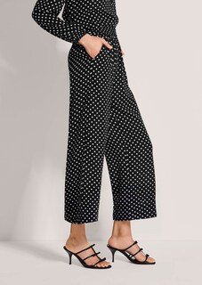 Cropped polka dot trousers thumbnail 5