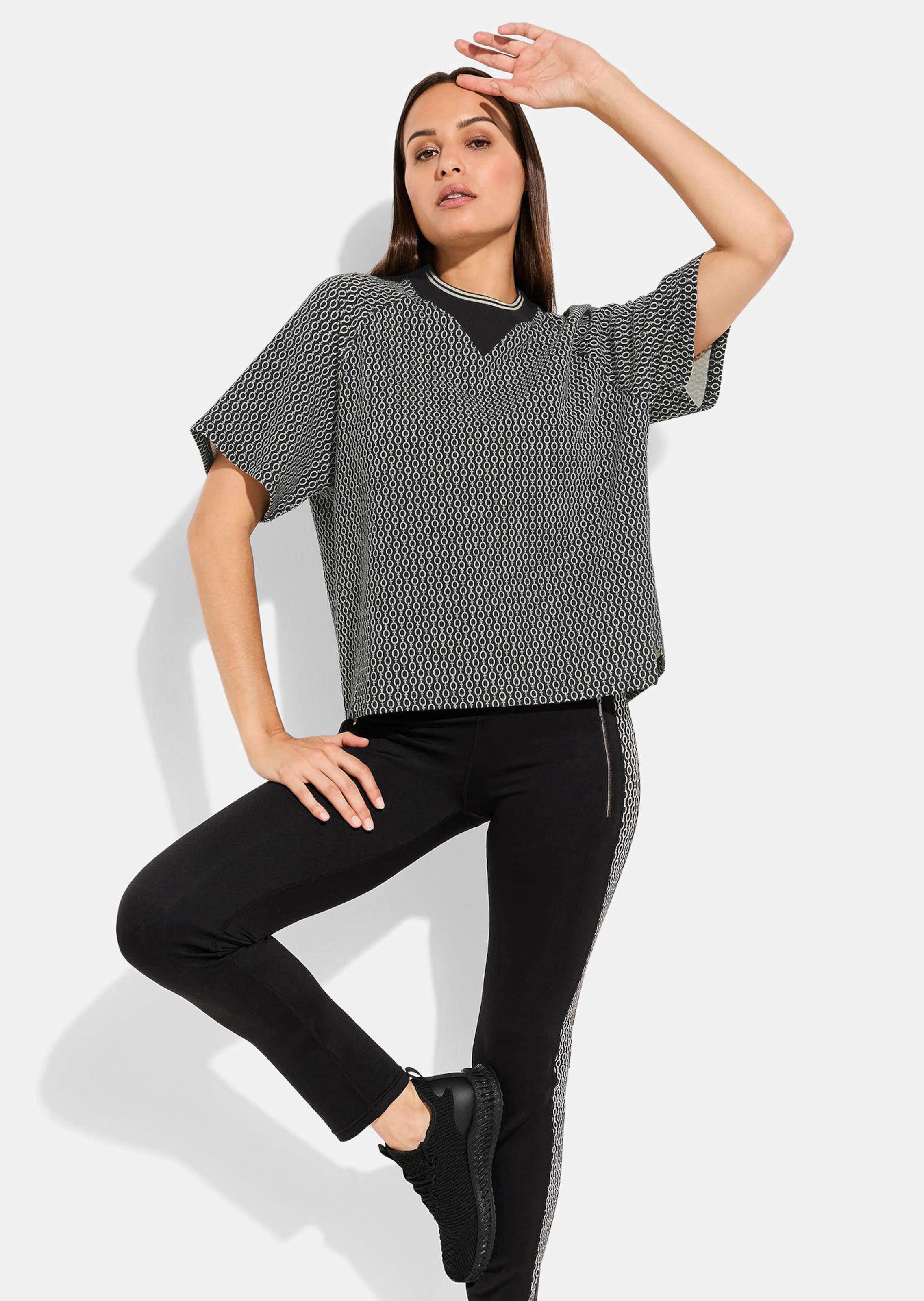 T-shirt à motif chaîne