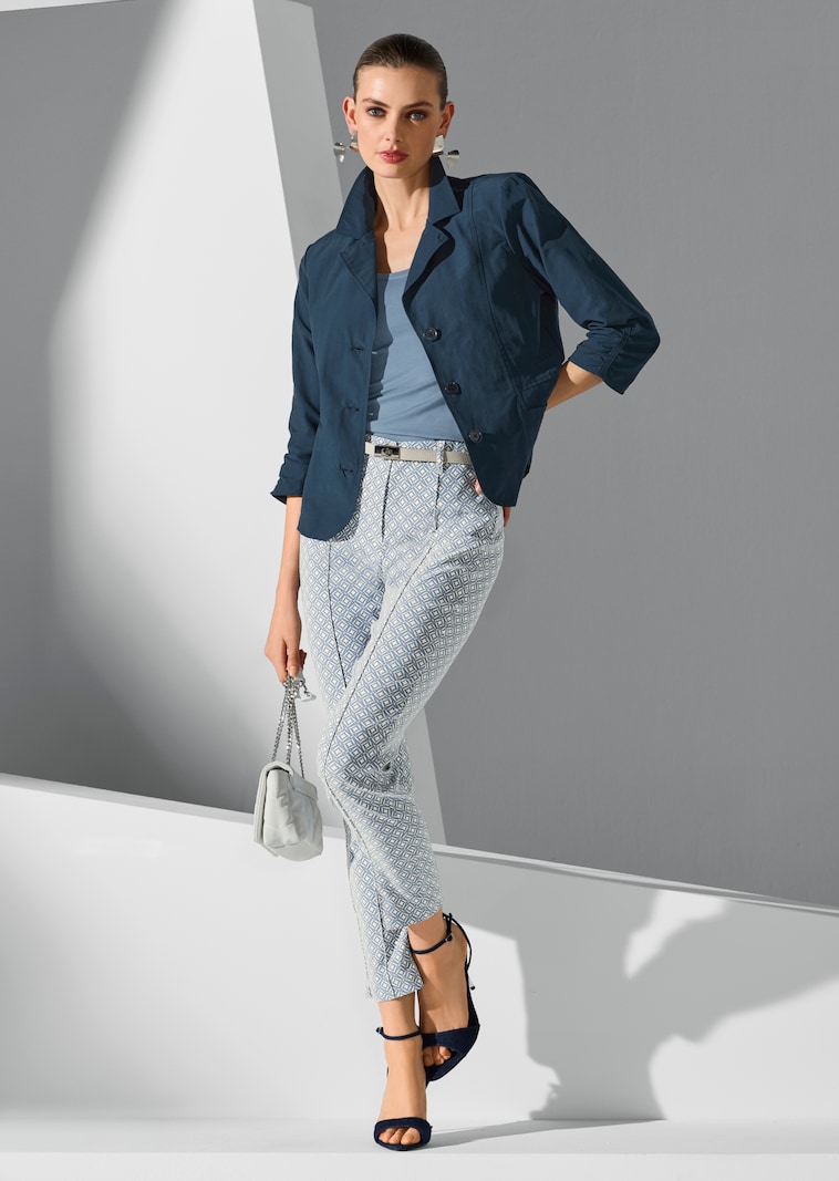Shirtjacke mit 3/4-Arm