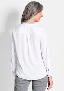 Blouse van pure viscose thumbnail 3