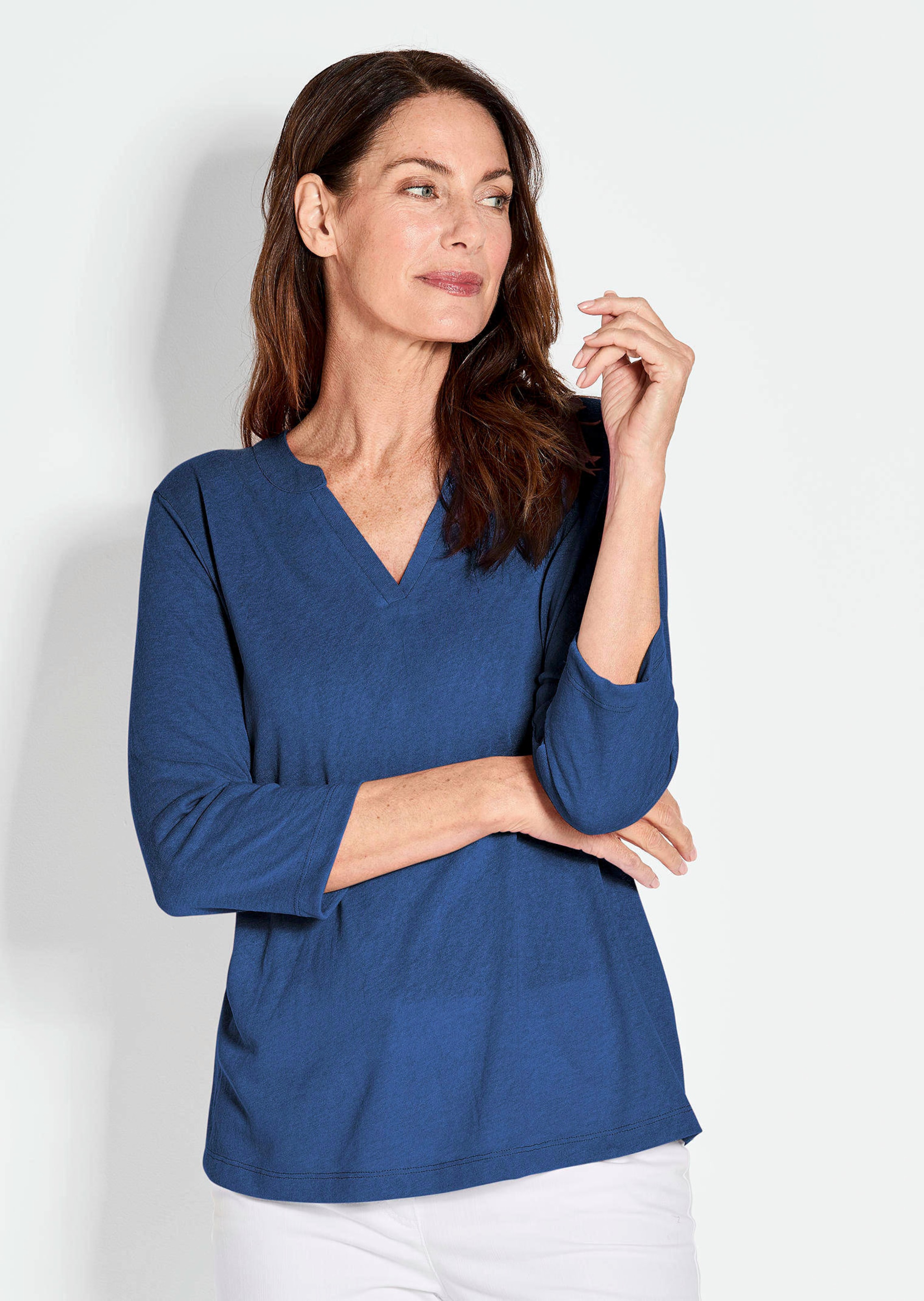 Shirt van luchtige viscose-jersey