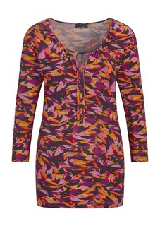 T-shirt en jersey avec liens à nouer thumbnail 4