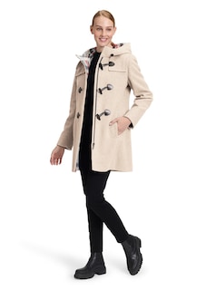 Duffelse coat van wolmix-materiaal thumbnail 2