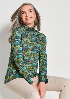 Jersey-Shirt mit Paisley-Muster thumbnail 7