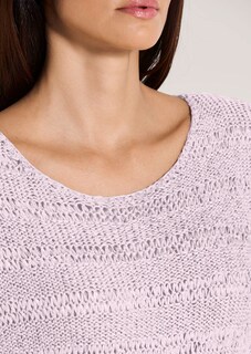 Ribbon-yarn jumper with sheen effect thumbnail 6