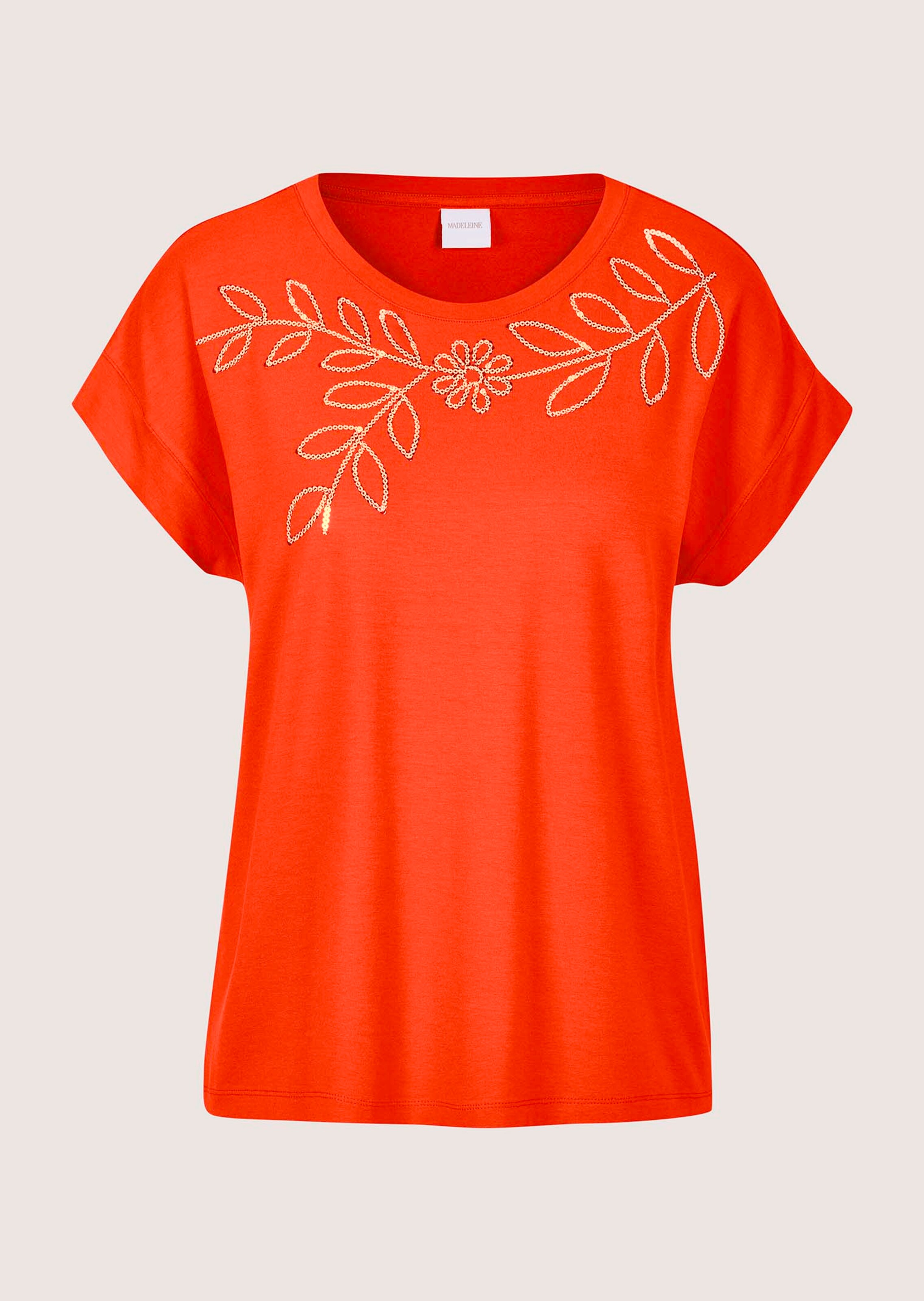 T-shirt avec motif en sequins thumbnail 7