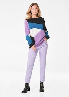 Tricot pullover met intarsiapatroon thumbnail 3