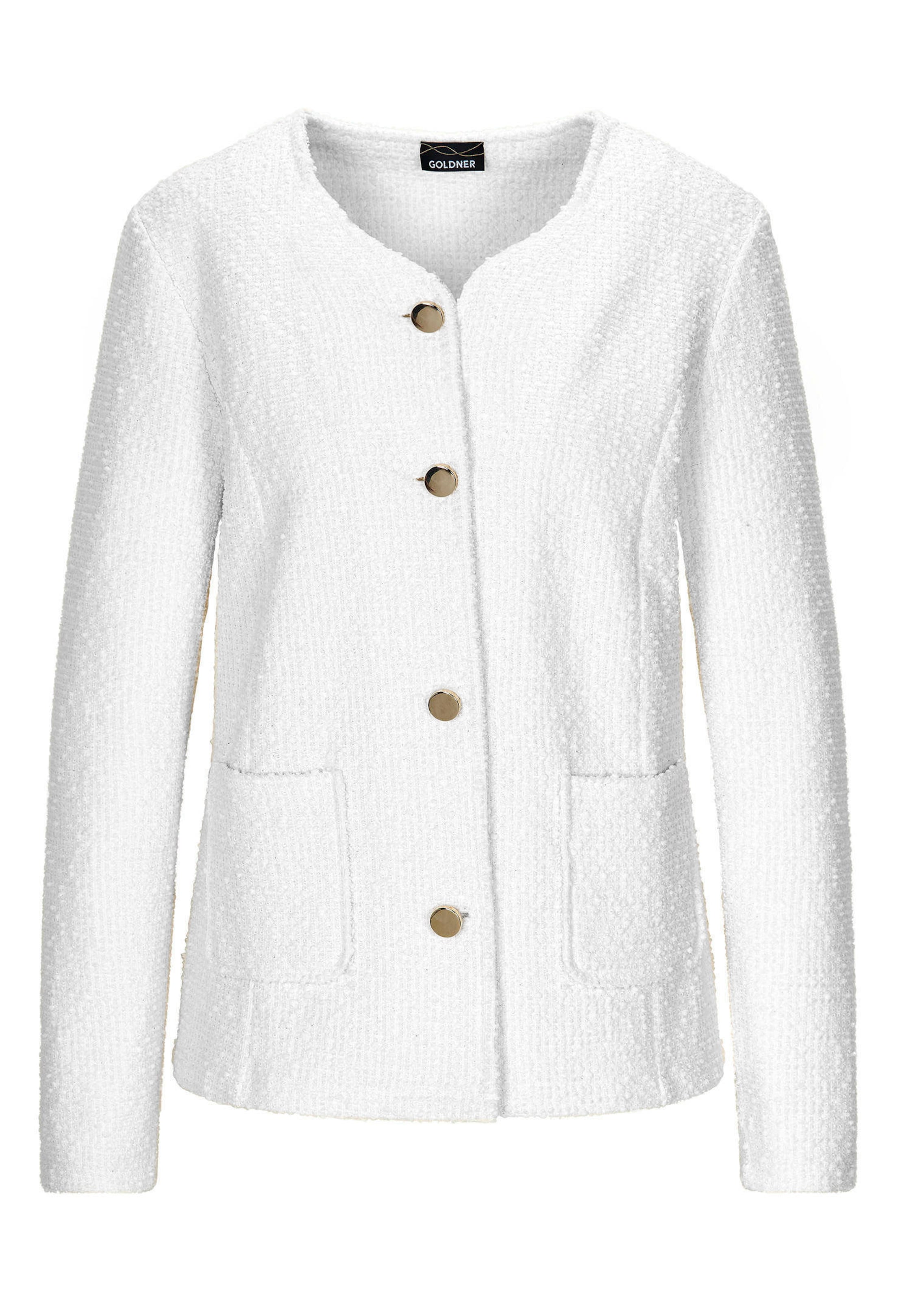 Edler Blazer in Bouclé-Optik
