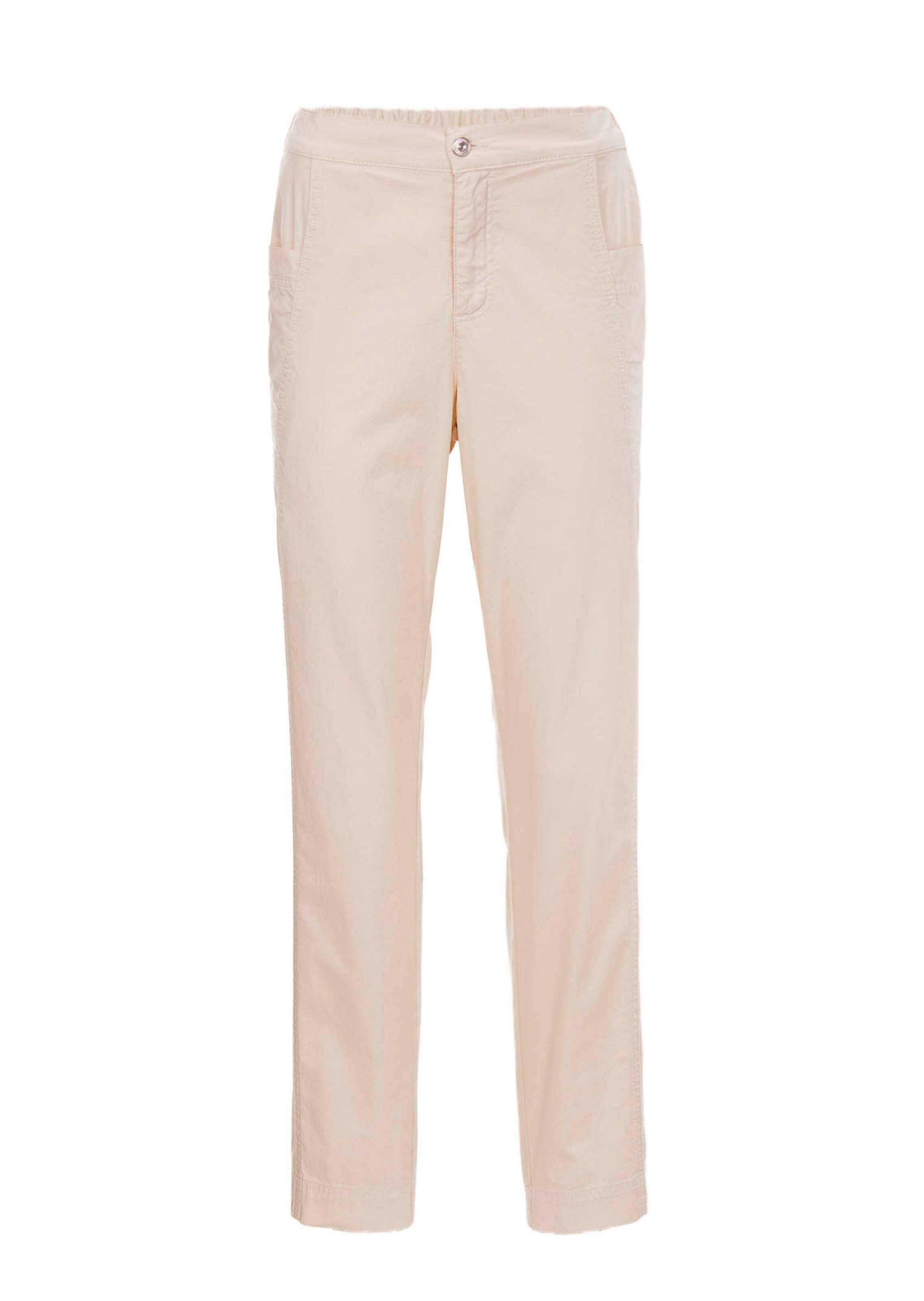 Elastische broek met extra stiksels