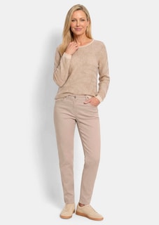 Jean mom SARA en coton stretch thumbnail 2