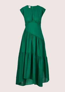 Baumwollkleid mit Stufenrock thumbnail 7
