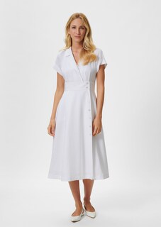 Leichtes Hemdblusenkleid mit Rückenausschnitt thumbnail 3