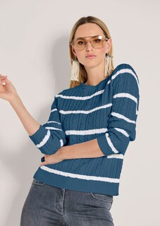 Strickpullover mit Zopfmuster thumbnail 4