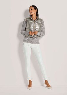 Gilet matelassé court style métallisé thumbnail 3