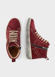 Sneaker aus Wildleder mit Reissverschluss thumbnail 2