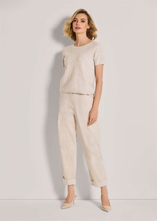 Short-sleeved jumper with sequins thumbnail 3