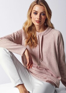 Sweatshirt in Strickoptik thumbnail 1