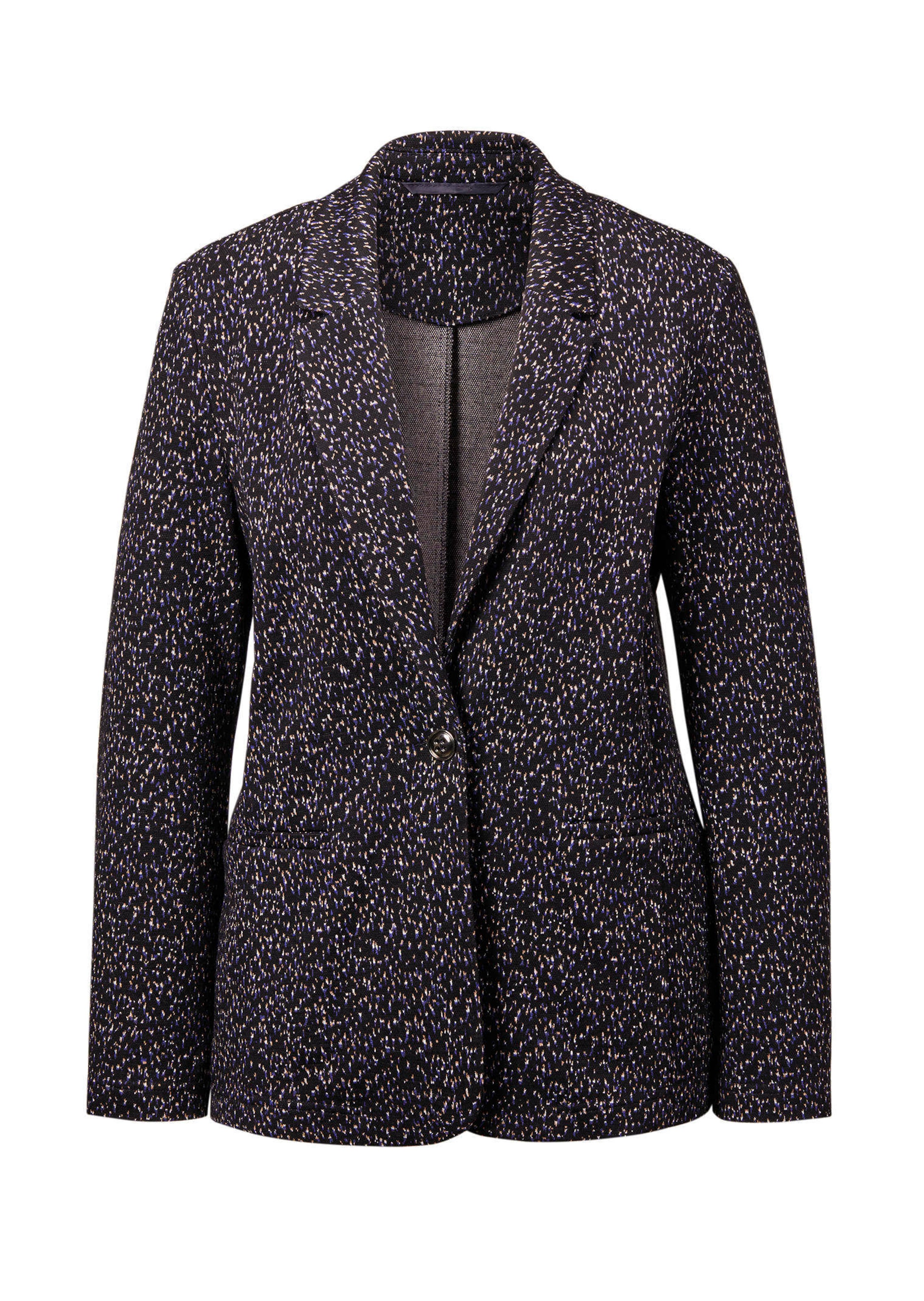 Blazer met veelkleurige all-over print