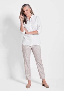 Blouse classique avec manches à retrousser thumbnail 2