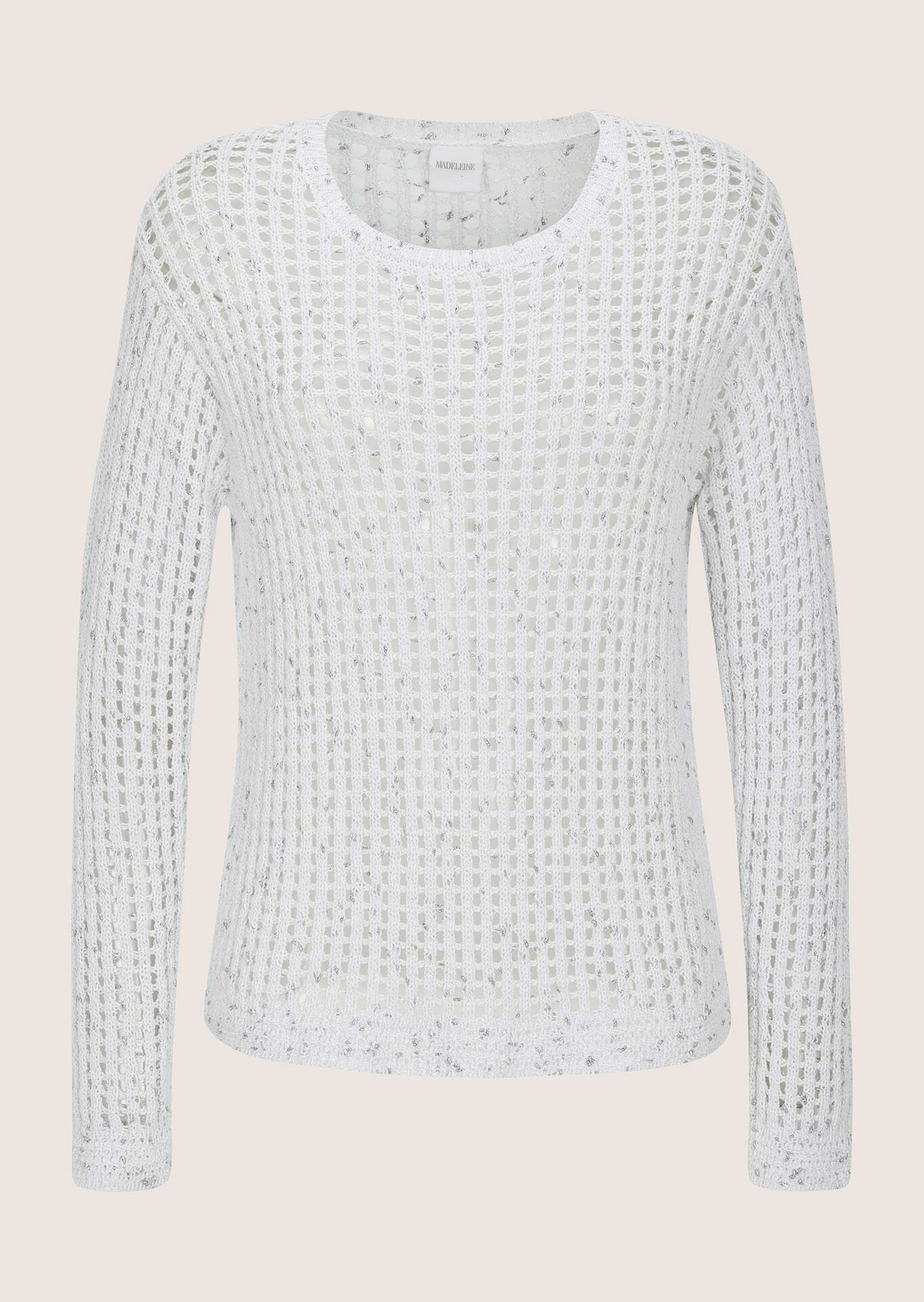 Pull avec fil brillant