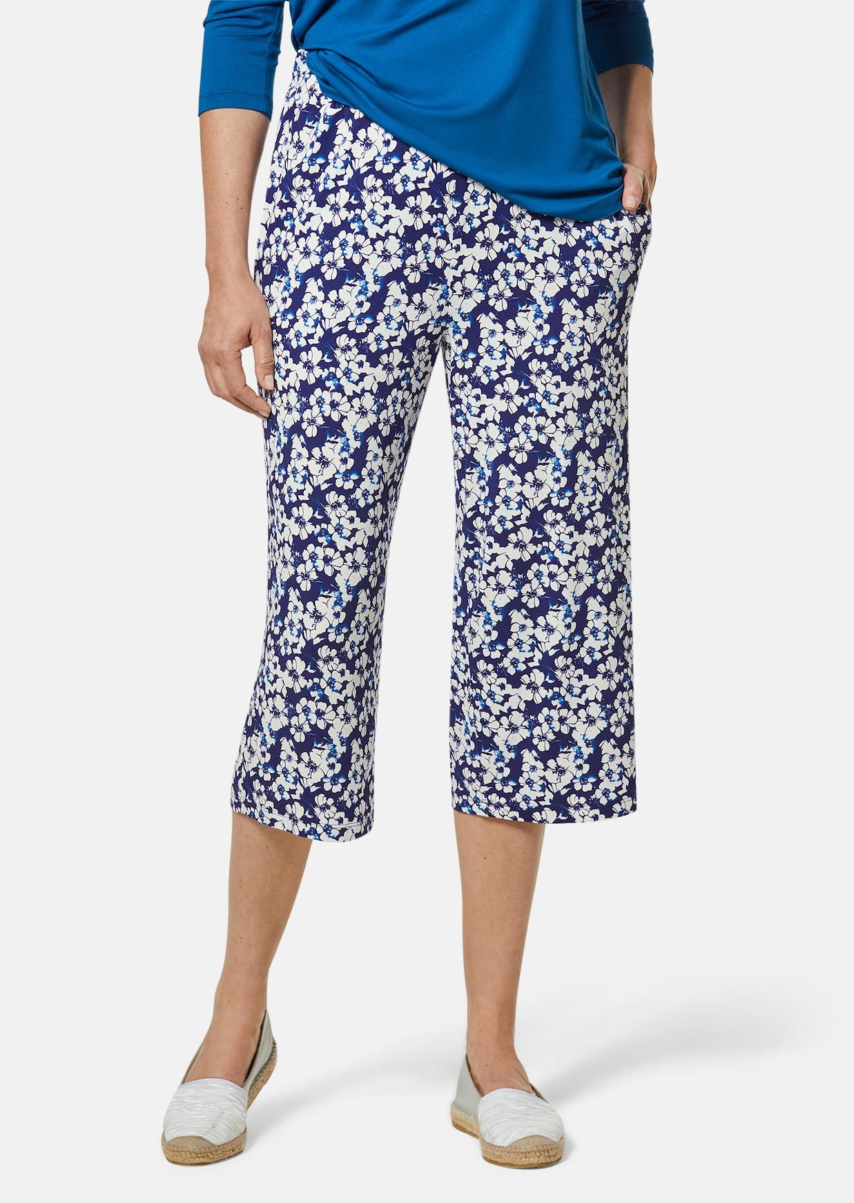 Jersey-Culotte VERA mit weitem Bein