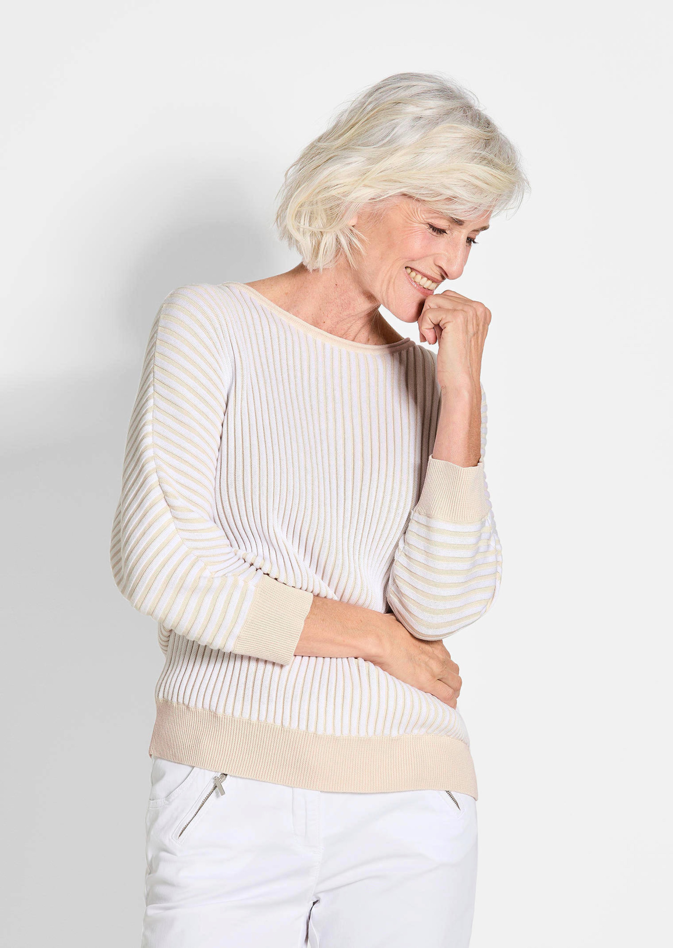 Pullover mit Fledermausärmeln