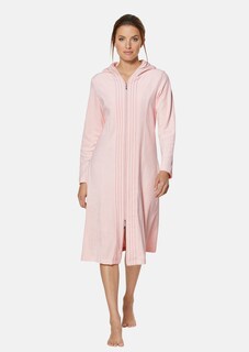 Dressing gown with hood and decorative stitching thumbnail 3