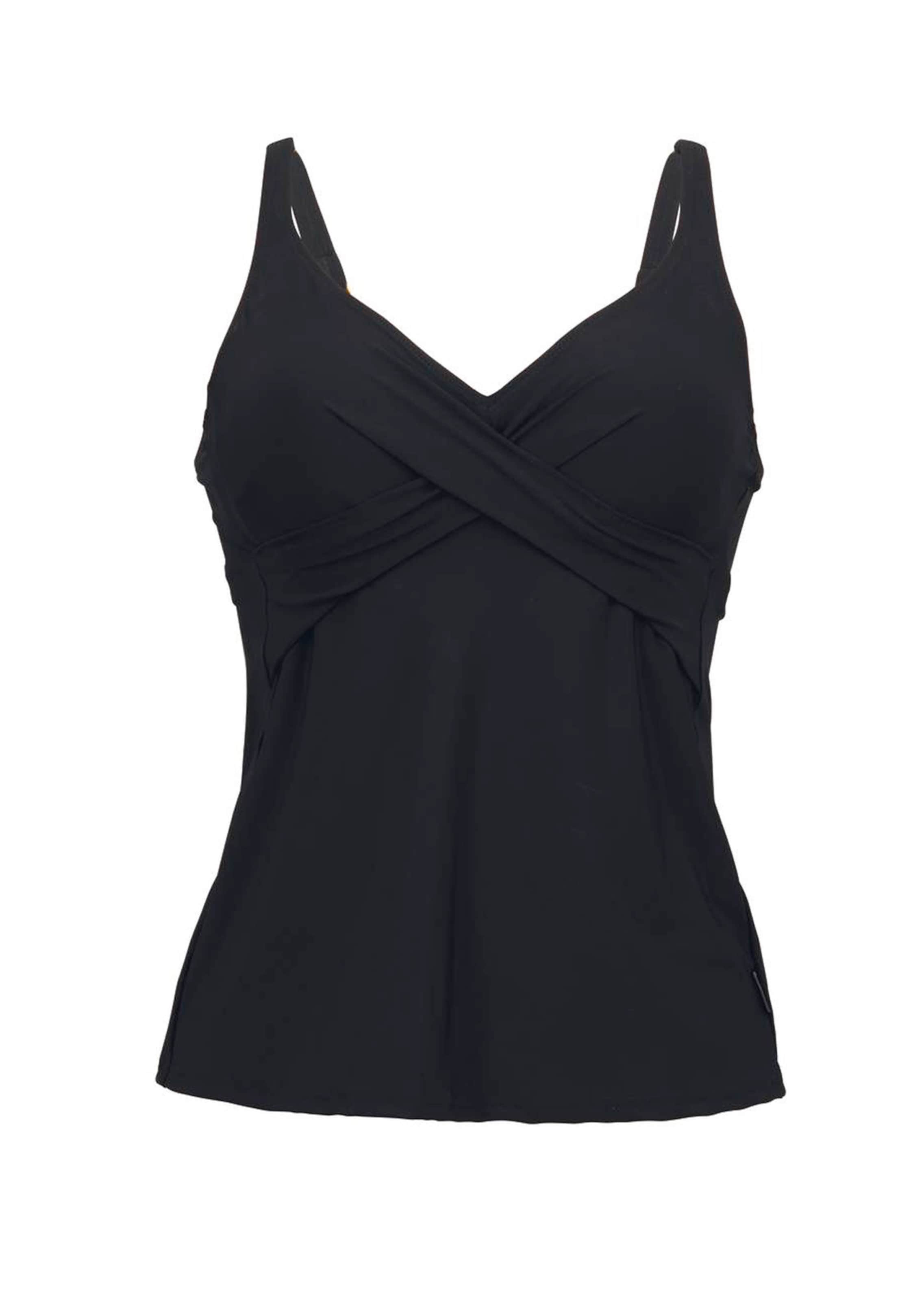 Tankini-Oberteil mit V-Ausschnitt