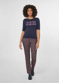 Half-sleeved shirt with unique print thumbnail 3
