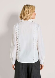 Romantische Bluse mit Spitzenbändern thumbnail 4