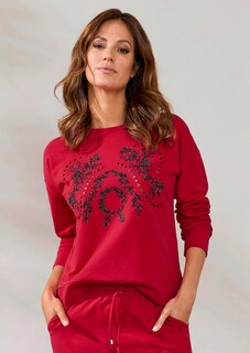 Sweat-shirt agrémenté de broderie séduisante thumbnail 5