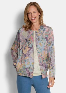 Blouson léger en satin de viscose thumbnail 1