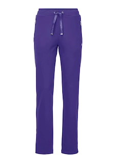 Casual trousers with shiny stripes thumbnail 4
